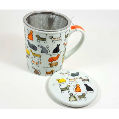 Taza 3pc gatos 