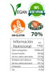 Chocolate 70% con frutos rojos