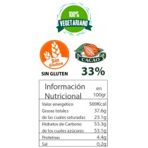 Chocolate blanco 33% frambuesa crujiente