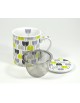 Taza 3pc lotos