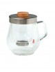 Tazas 3pc Cristal y acero