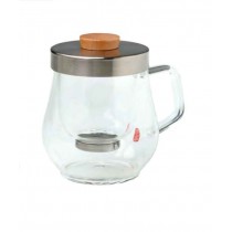 Tazas 3pc Cristal y acero