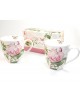 Caja regalo 2 tazas botanical