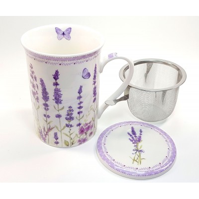 Taza 3pc Lavanda