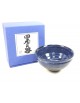 Chawan Japonés Azul vitrificado
