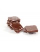 Cuadrados de caramelo y chocolate