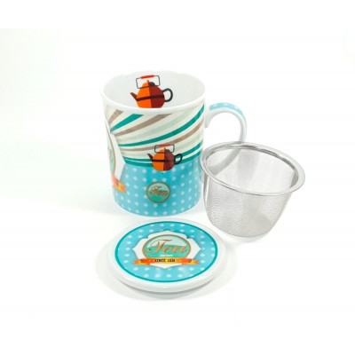 Taza 3pc Fine tea