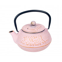 Tetera hierro rosa 0.8l