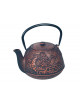 Tetera hierro ocre 1.2l