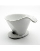 V60 Cerámico blanco con 2 agujeros