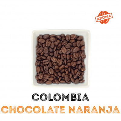 Café Chocolate Naranja
