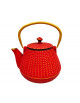 Tetera hierro malla roja 1L