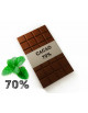 Chocolate negro 70% con Menta