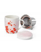 Taza con filtro Orquideas