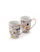 Mug gatos Cha Cult