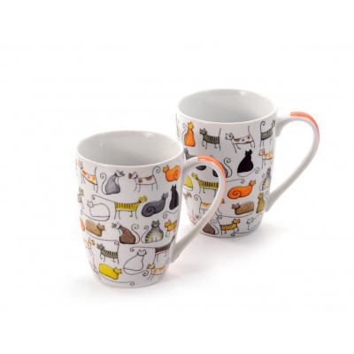 Mug gatos Cha Cult