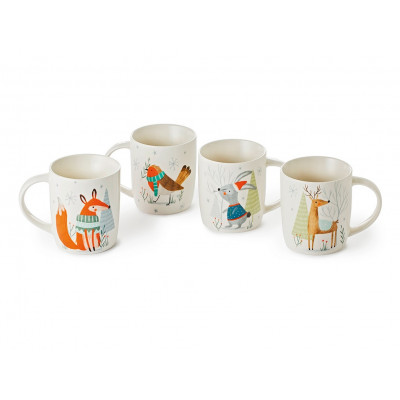 Taza Winter Animals