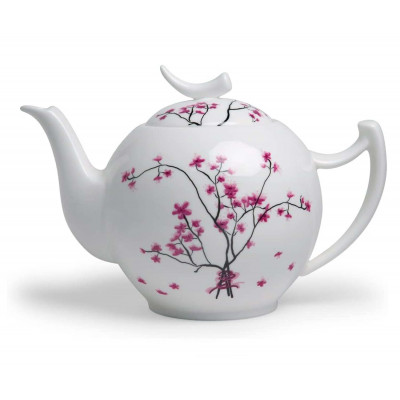 Juego tetera porcelana Sakura
