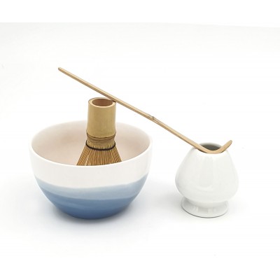 Set de matcha blue con naoshi