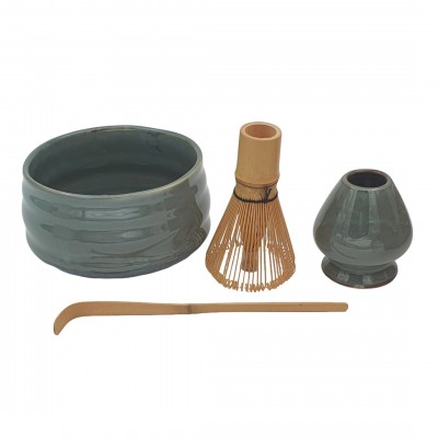 Set matcha Ouseki con soporte