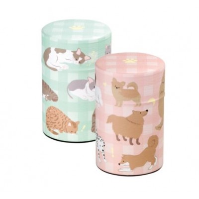 Lata japonesa Neko y Inu