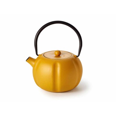 Tetera Hierro fundido amarillo plata 0.6L