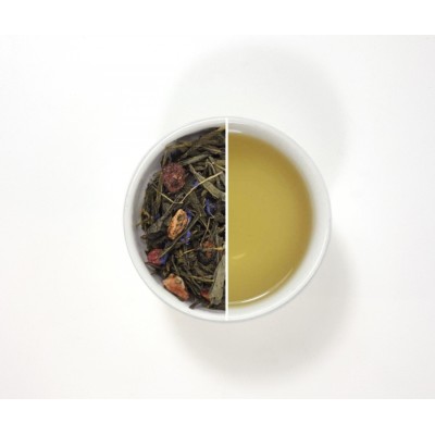 Té Verde red flowers