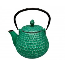 Tetera hierro malla verde 1L