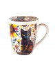 Taza con filtro Gatos Floricats