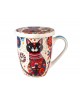 Taza con filtro Gatos Floricats