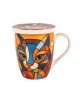 Taza con filtro Gatos POPART