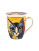 Taza con filtro Gatos POPART