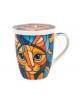 Taza con filtro Gatos POPART