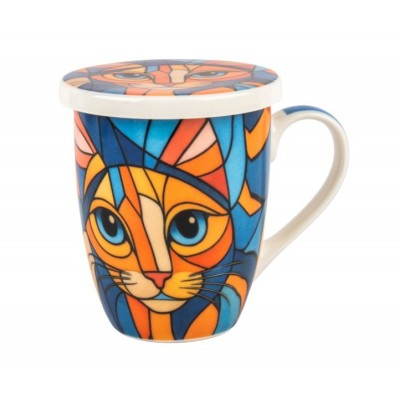 Taza con filtro Gatos POPART