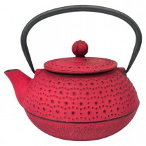 Tetera Hierro fundido rojo 800ml