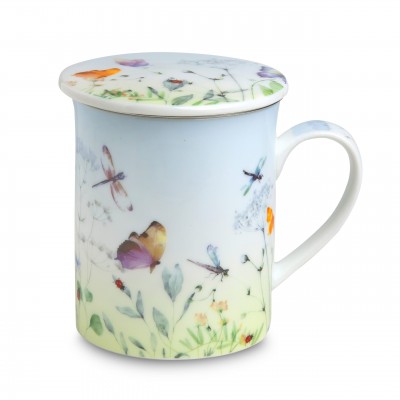 Taza porcelana MARIPOSAS