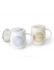 Taza 3pc Pure birds