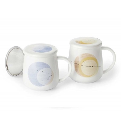 Taza 3pc Pure birds