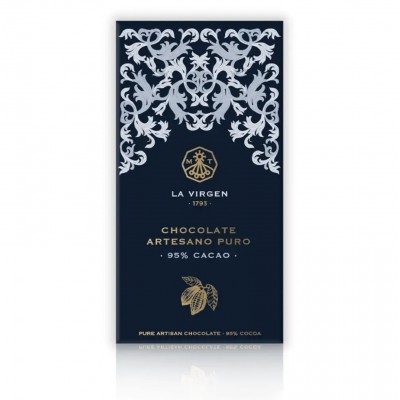 Chocolate artesano negro puro 95%